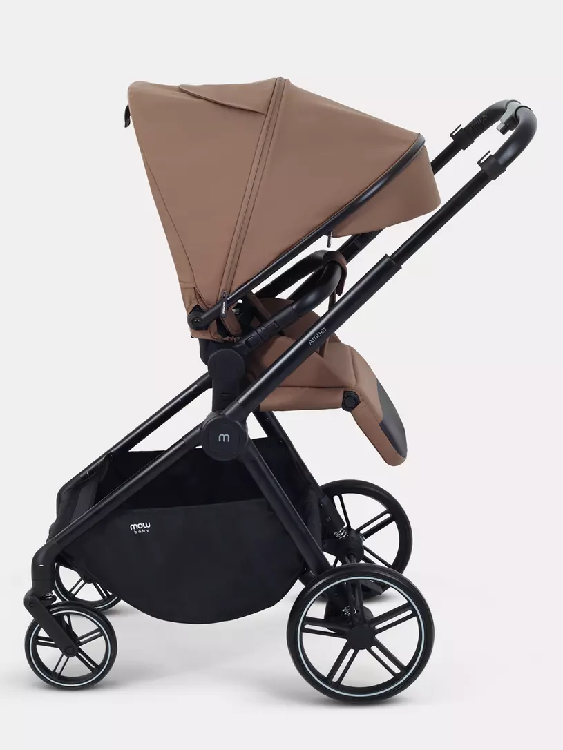 Коляска прогулочная Mowbaby Amber Coffee