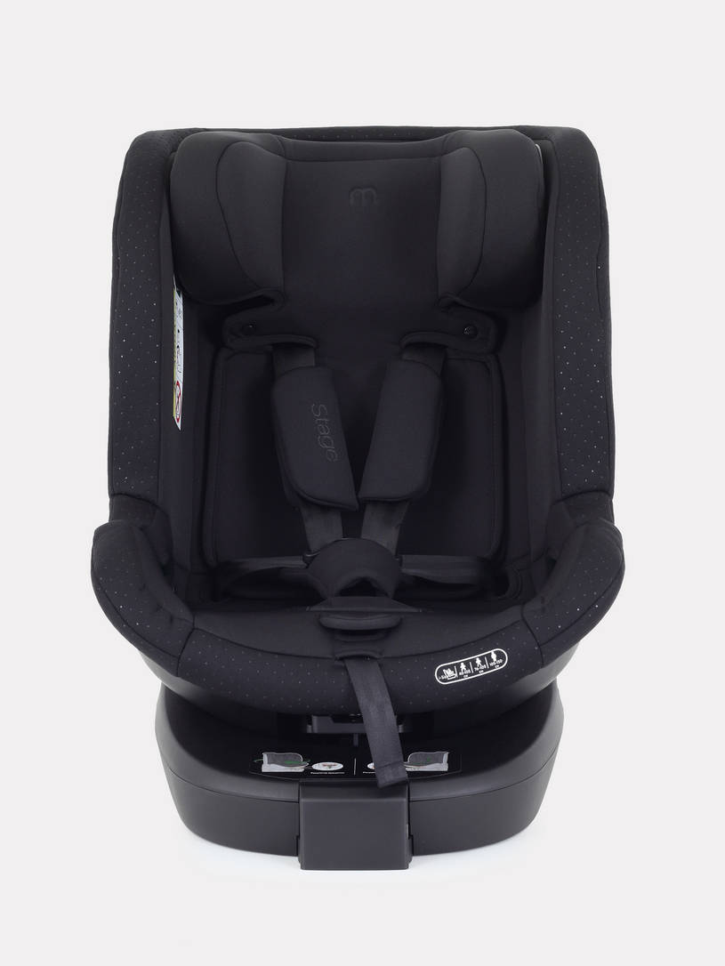 Автокресло Mowbaby Stage isofix (40-150 см) 0-36 кг Black