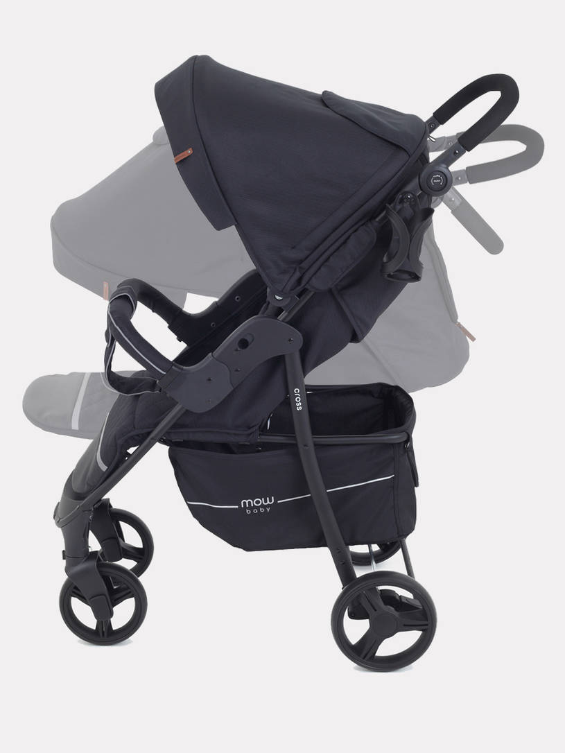 Коляска прогулочная Mowbaby Cross Gold Black