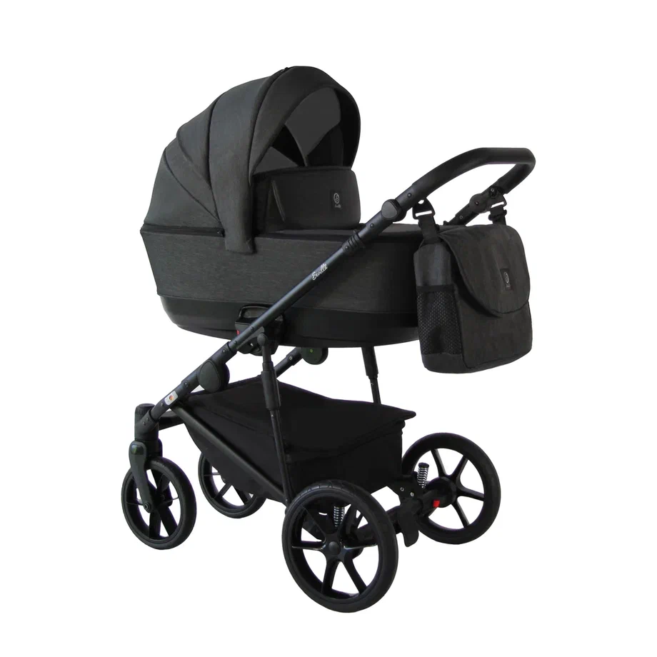 Детская коляска Sevillababy Alterro 2 в 1 чёрный