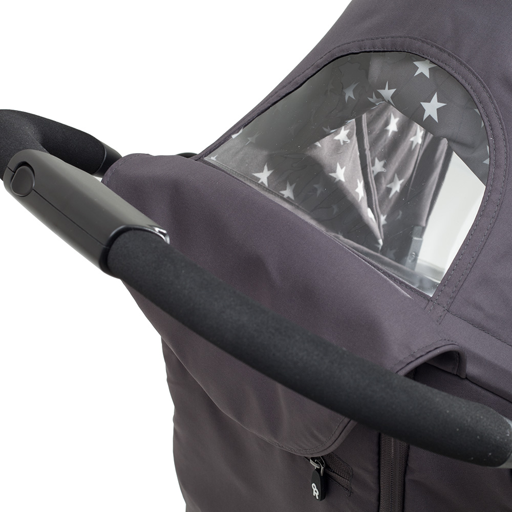 Коляска прогулочная Rant Largo Star Moon Grey. Цвет: Темно-серый