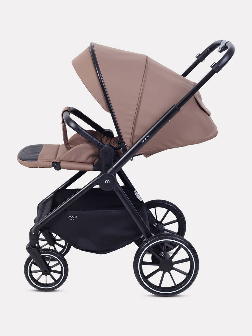 Коляска 2 в 1 Mowbaby Amber Coffee