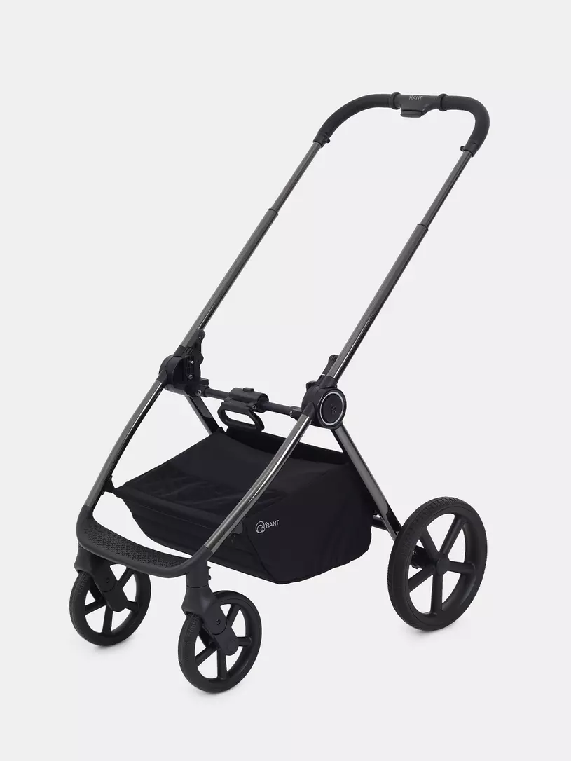 Коляска 2 в 1 Rant Teo Black Chrome Black