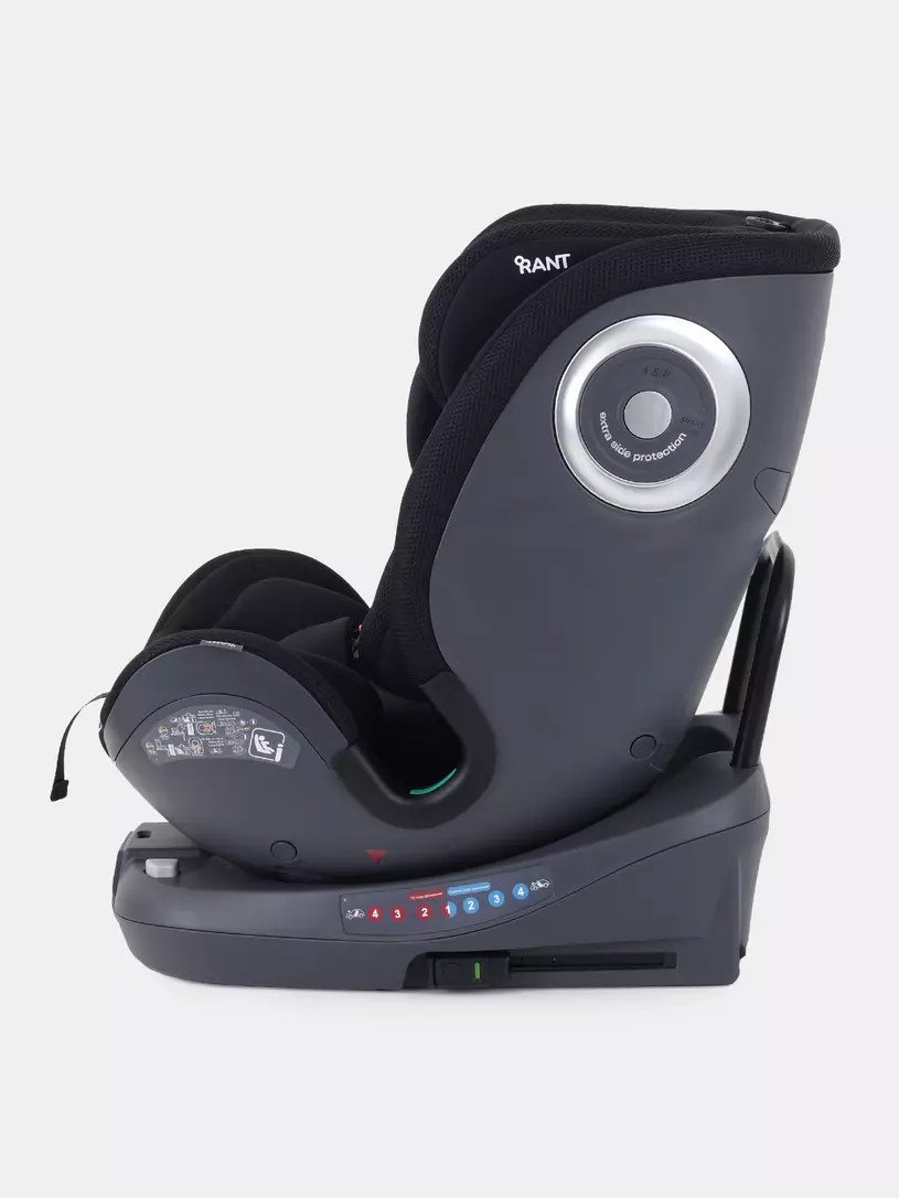 Автокресло Rant MultiFix группа 0/1/2/3 (0-36 кг), black