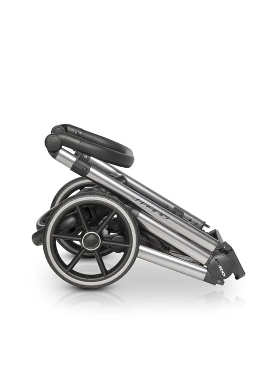 Коляска 3 в 1 Riko Qubus 01 серый