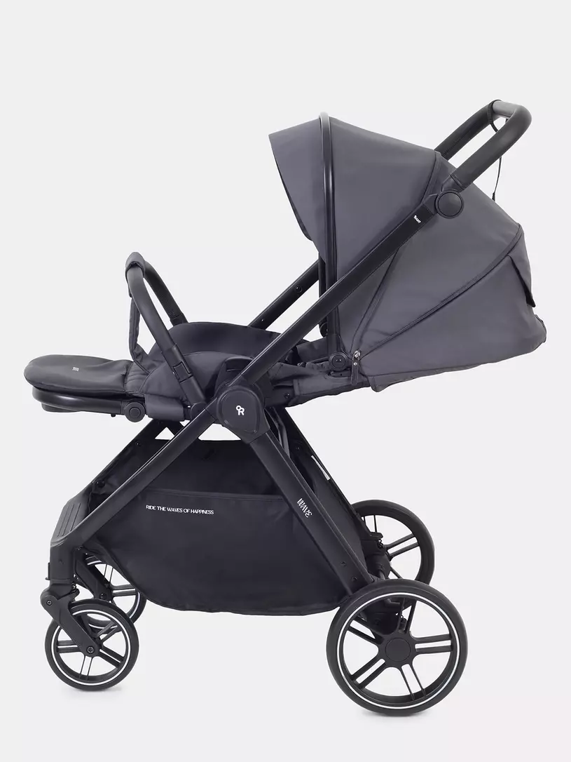 Коляска 2 в 1 Rant Basic Wave Graphite