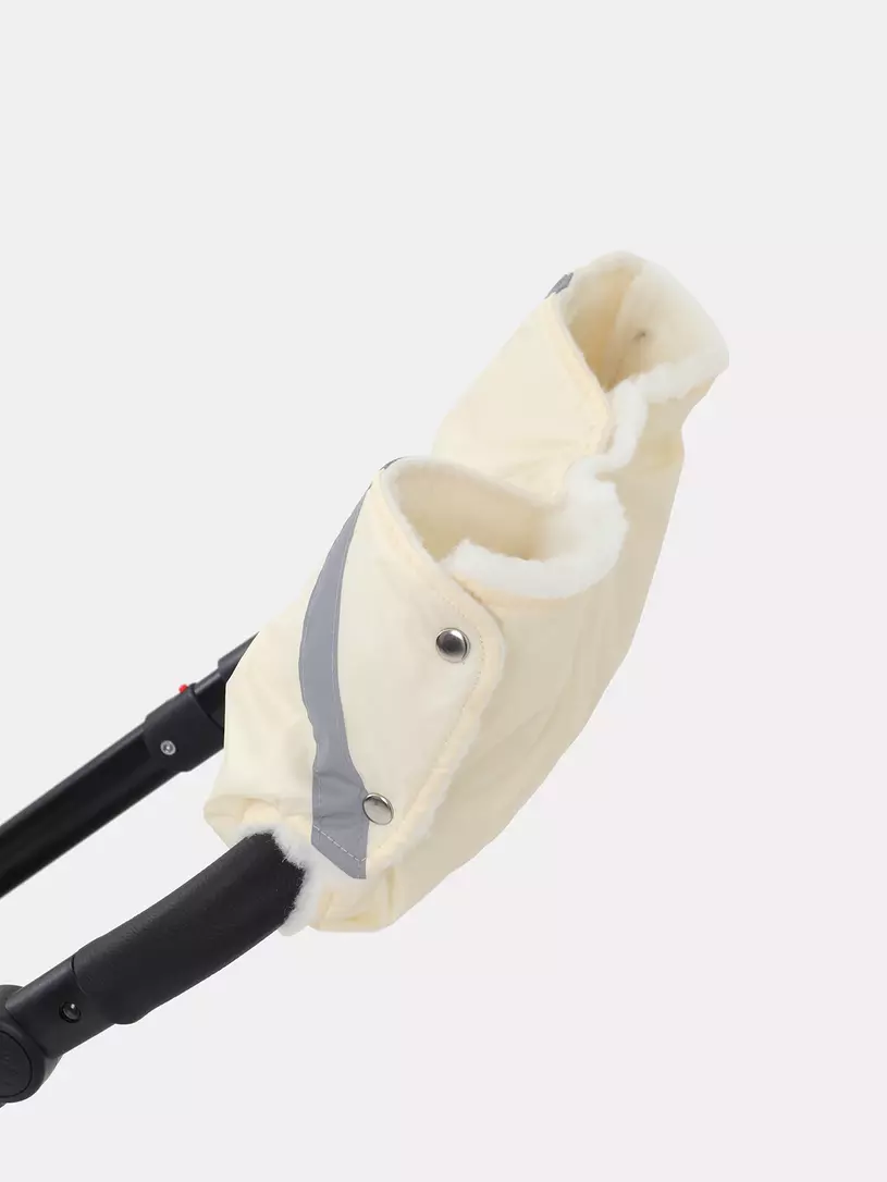 Муфта для рук на коляску Топотушки бежевый