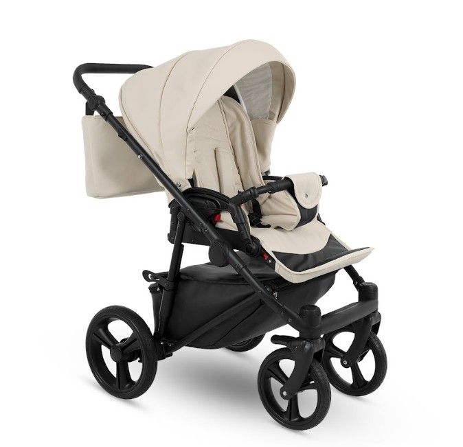 Коляска 2 в 1 Camarelo Tisso, TIS-01 (Светло-бежевый)