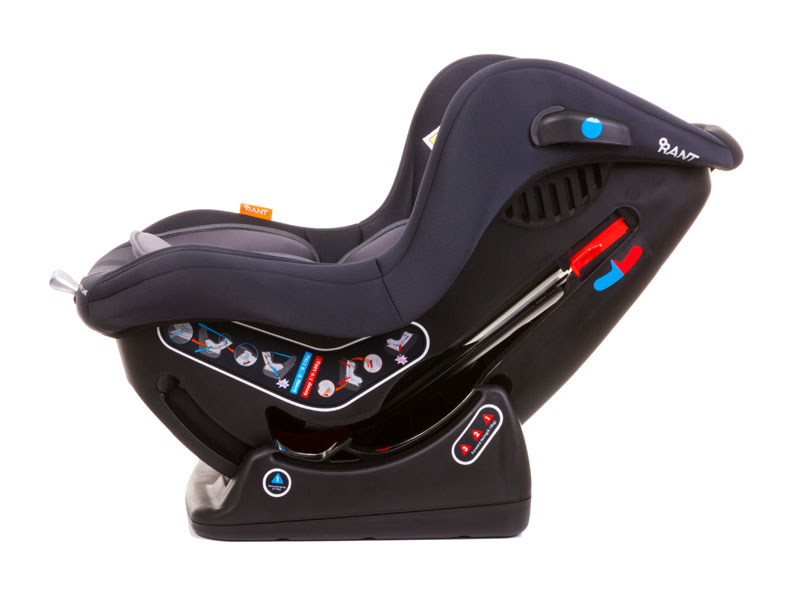 Автокресло Rant Pilot группа 0-1 (0-18 кг), цвет: лунный черный