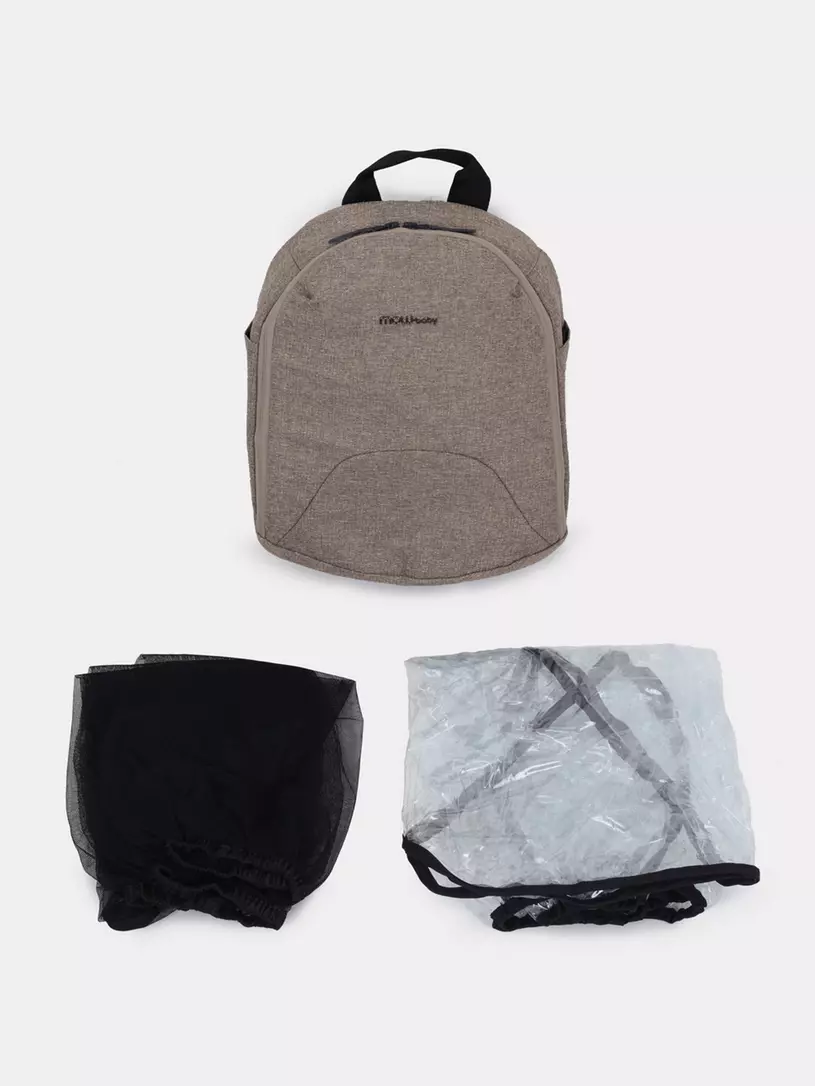 Коляска 3 в 1 Mowbaby Zoom Gold 2025 cacao brown