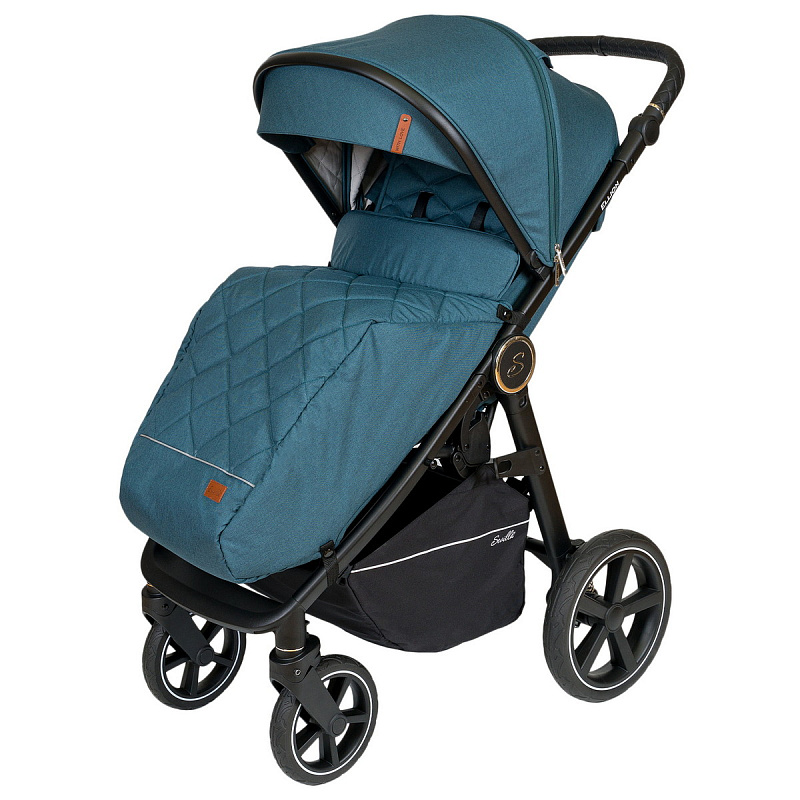Детская прогулочная коляска Sevillababy Ellion бирюзовый