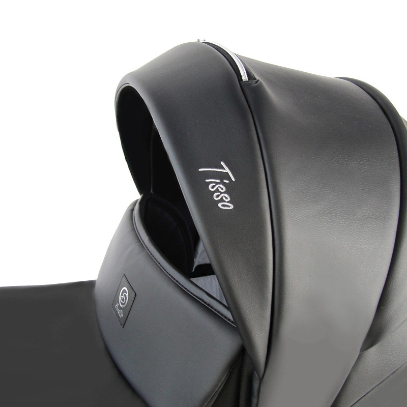 Детская коляска Sevillababy Tisso 2 в 1 черный экокожа