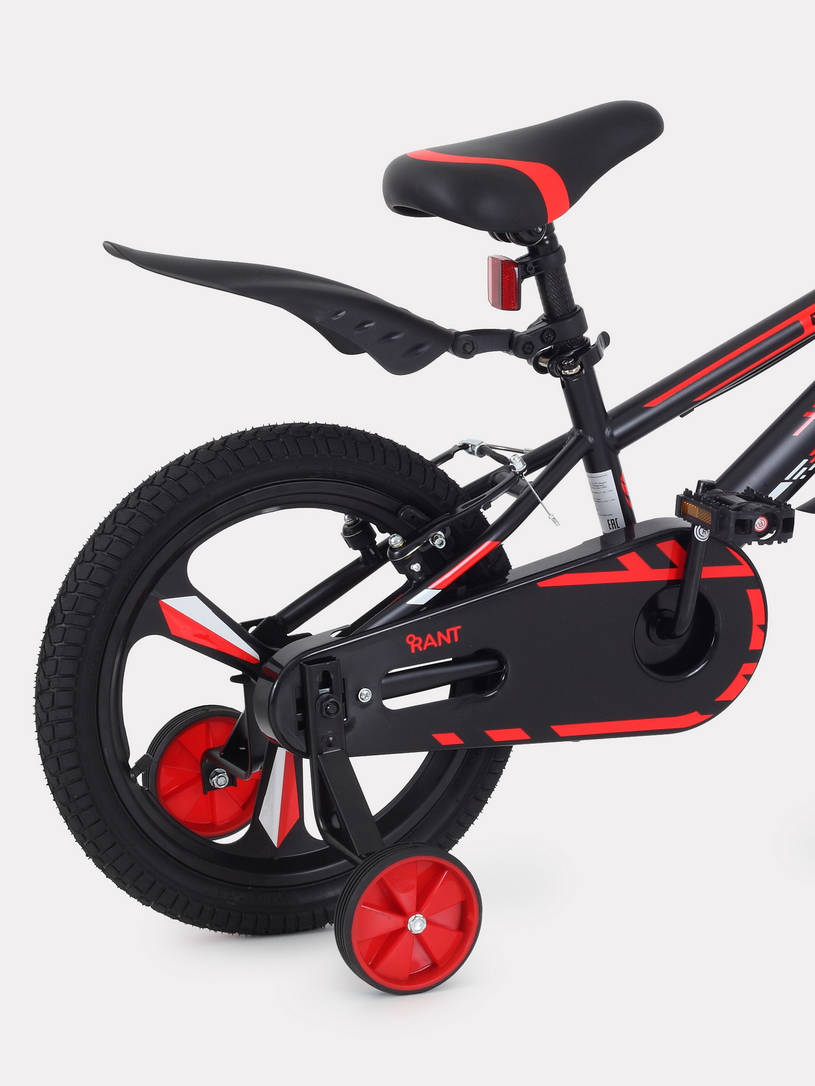 Велосипед 2-х колесный Rant Eclipse 16 черно-красный