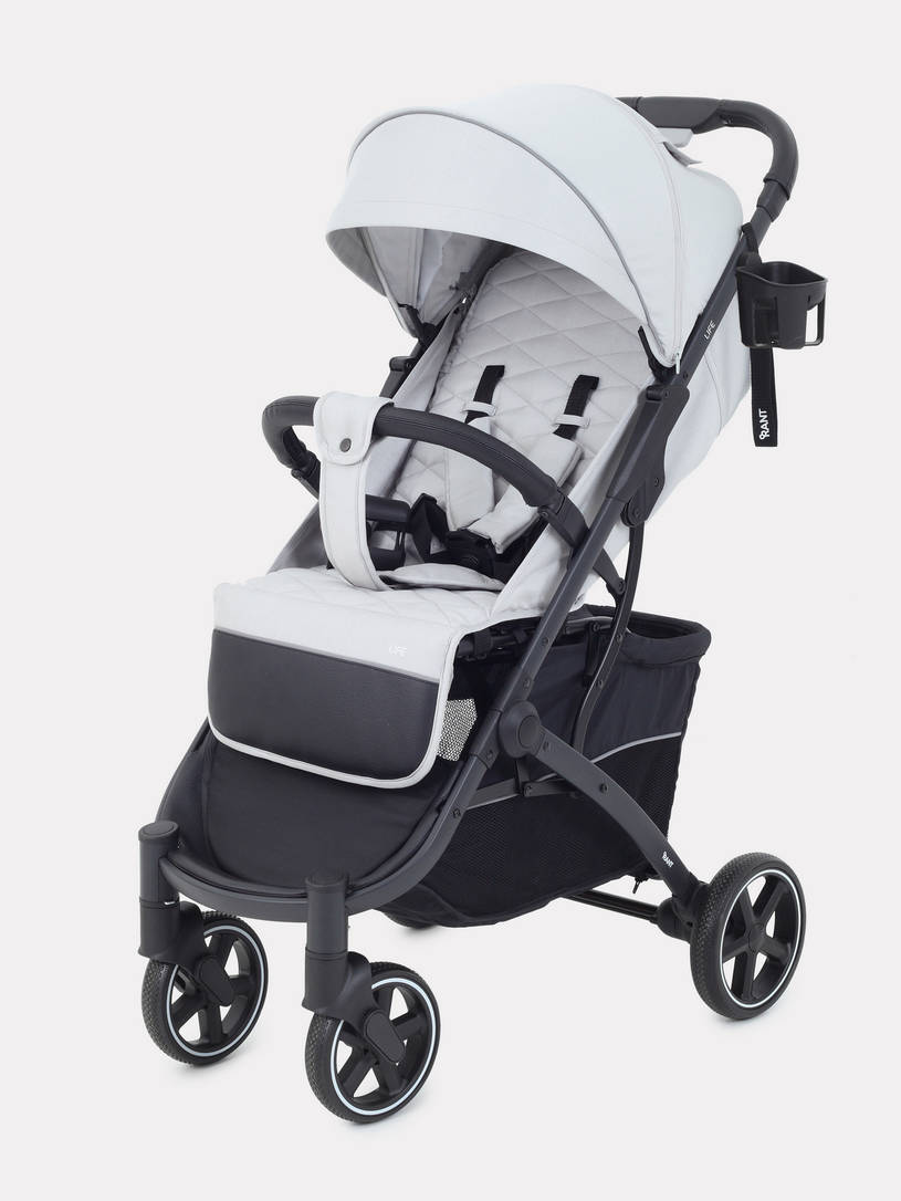 Коляска прогулочная Rant Life Grey