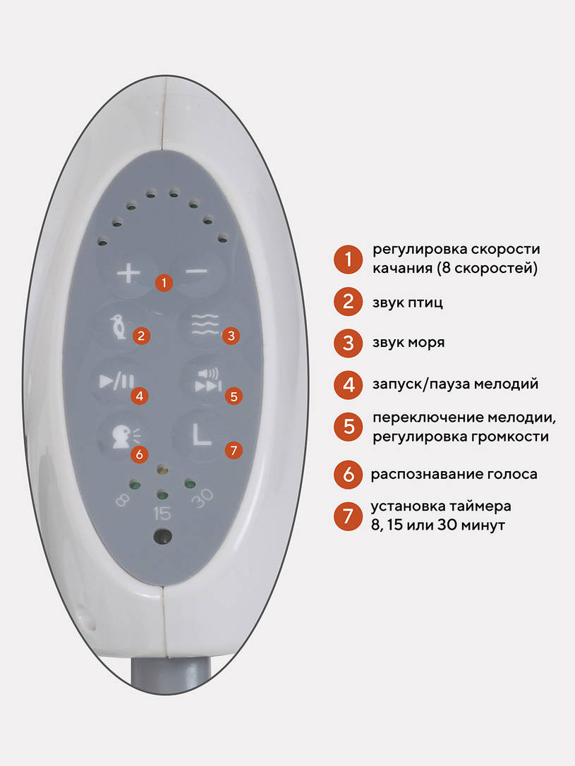 Электрокачели Rant Swing green