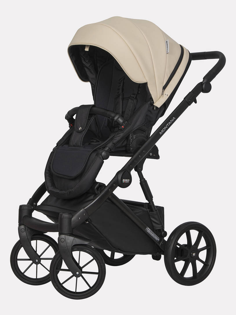 Коляска 2 в 1 Riko Basic Montana Ecco 15 ivory beige