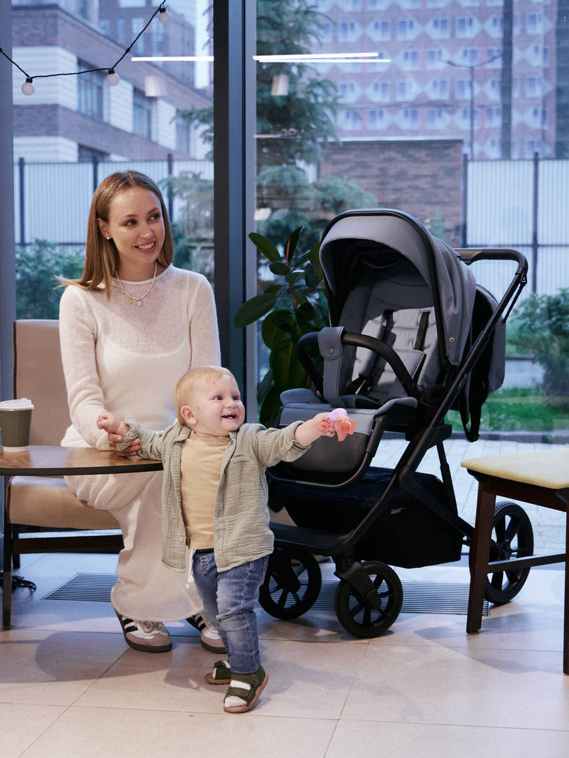 Коляска 2 в 1 Rant Basic Nexus Blue Mirage