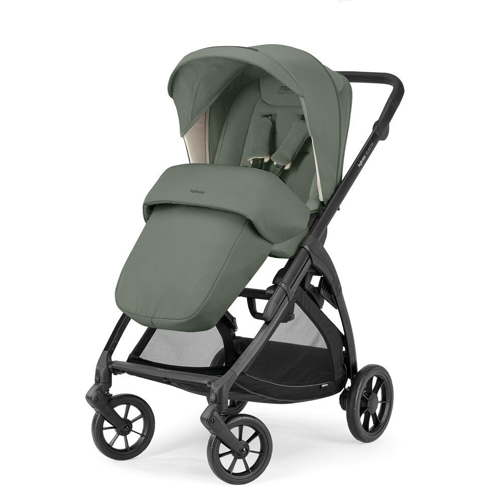 Коляска 3 в 1 i-Size Inglesina Electa с подставкой под люльку Standup, Murray Green