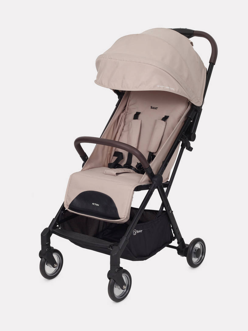 Коляска прогулочная Rant Action Beige
