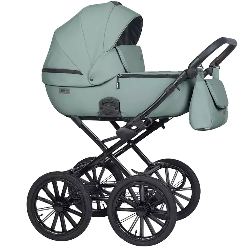 Коляска 2 в 1 Riko Basic Montana Ecco Prestige 21 Green
