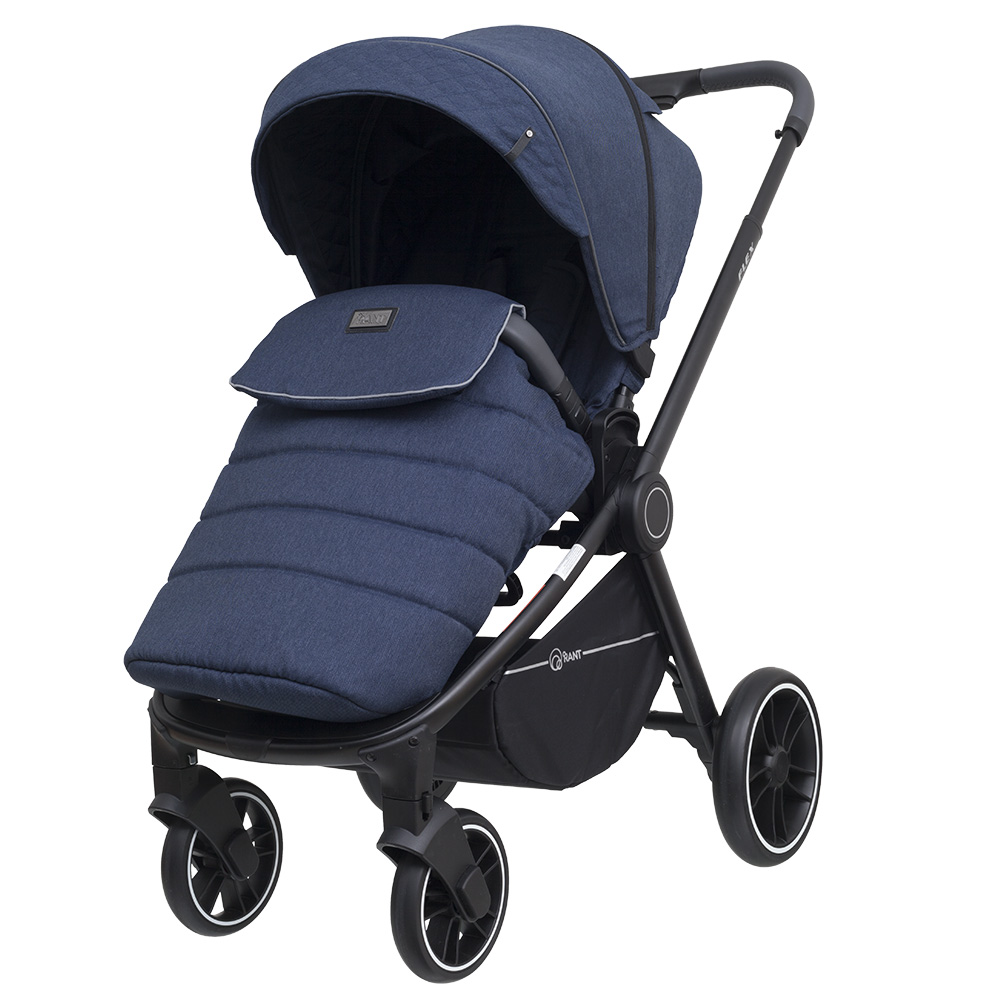 Коляска 3 в 1 Rant Flex Trends Blue jeans синий