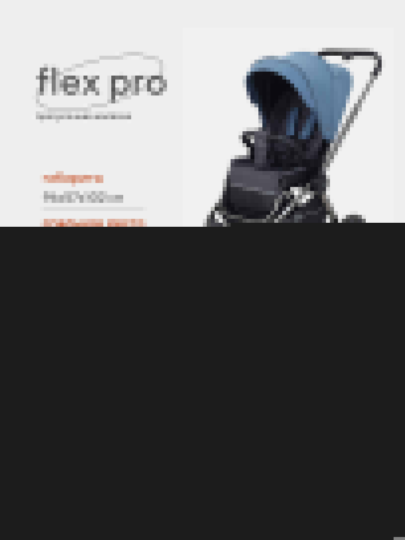 Коляска прогулочная Rant Flex Pro 2023 RA099 Blue