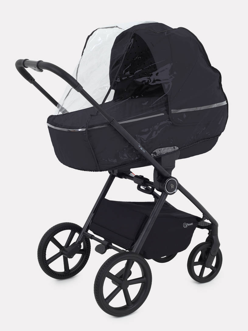 Коляска 2 в 1 Rant Teo Black