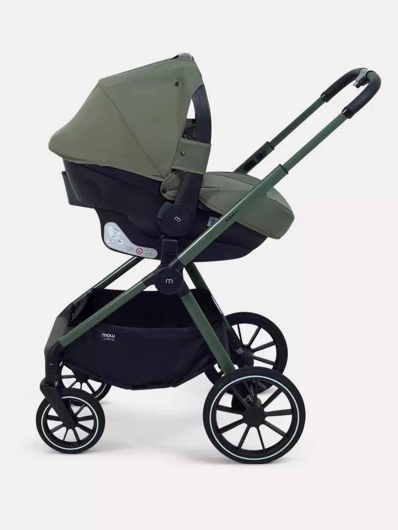 Коляска 3 в 1 Mowbaby Amber PRO Green