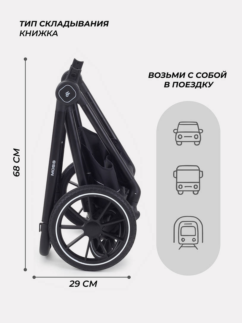 Коляска 2 в 1 Rant Moss Sage green