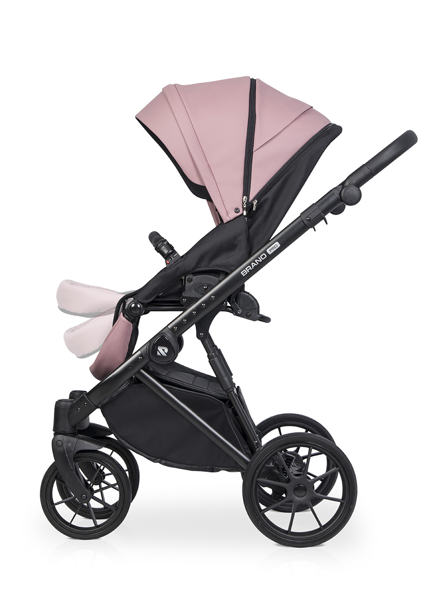 Коляска 3 в 1 Riko Brano Pro,  03 Energy pink