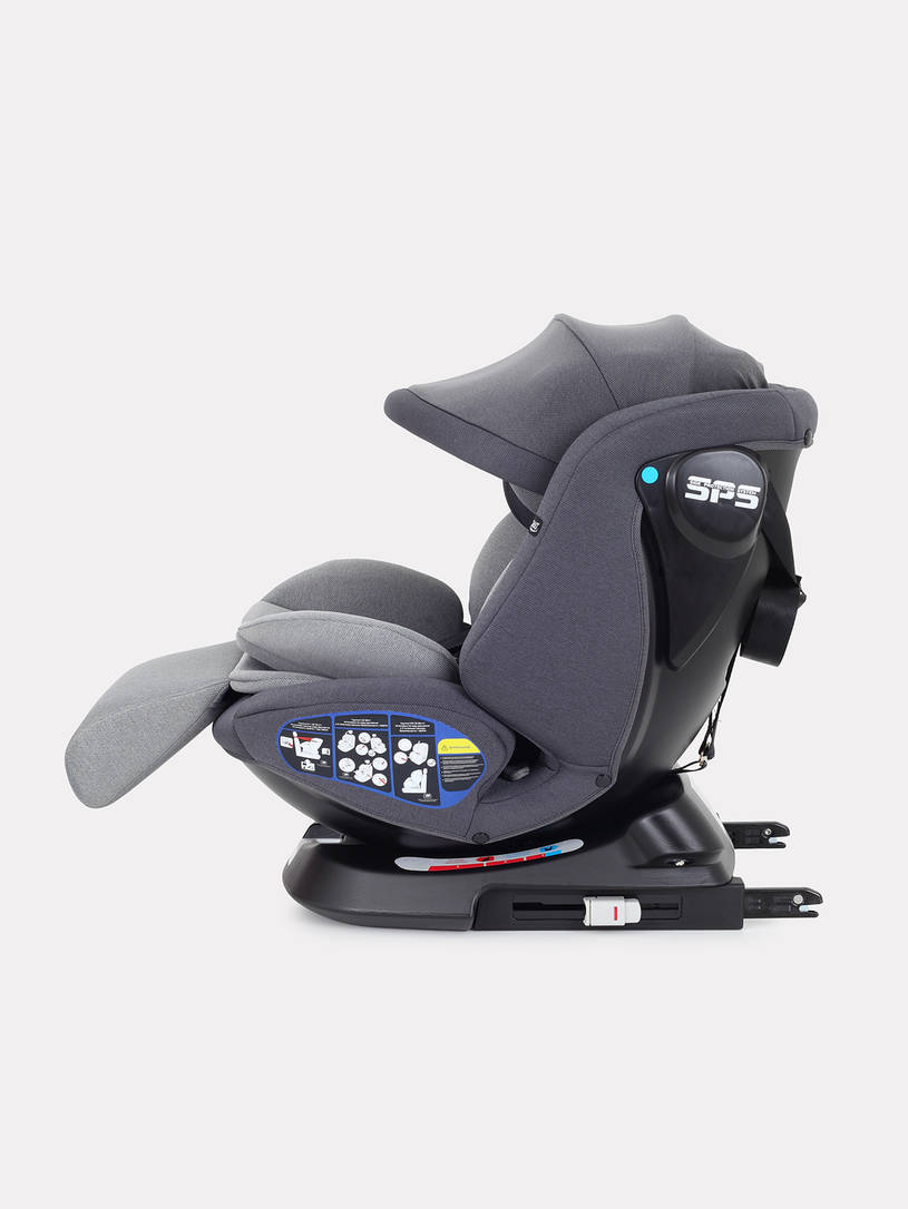 Автокресло Rant Nitro Plus isofix группа 0/1/2/3 (0-36 кг) Grey