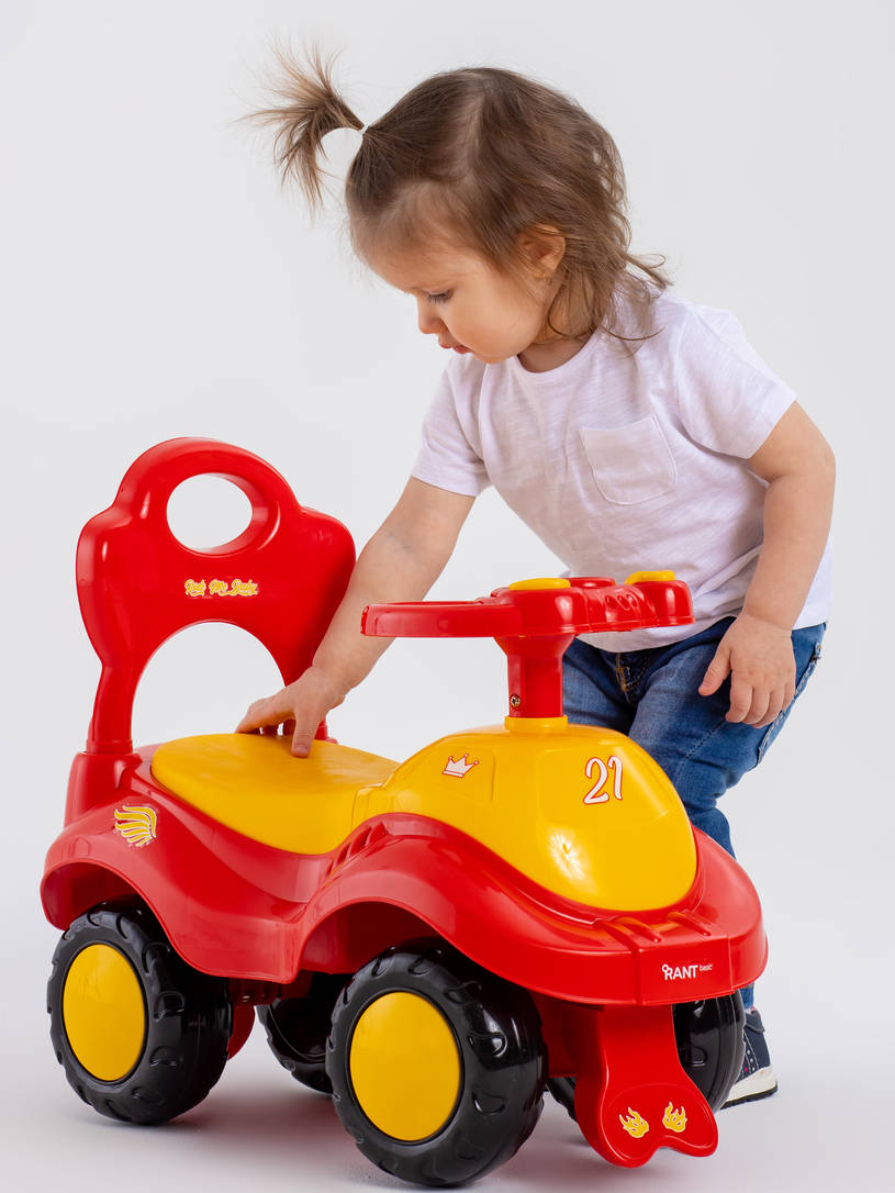 Машинка-каталка Rant Basic Ferry Red