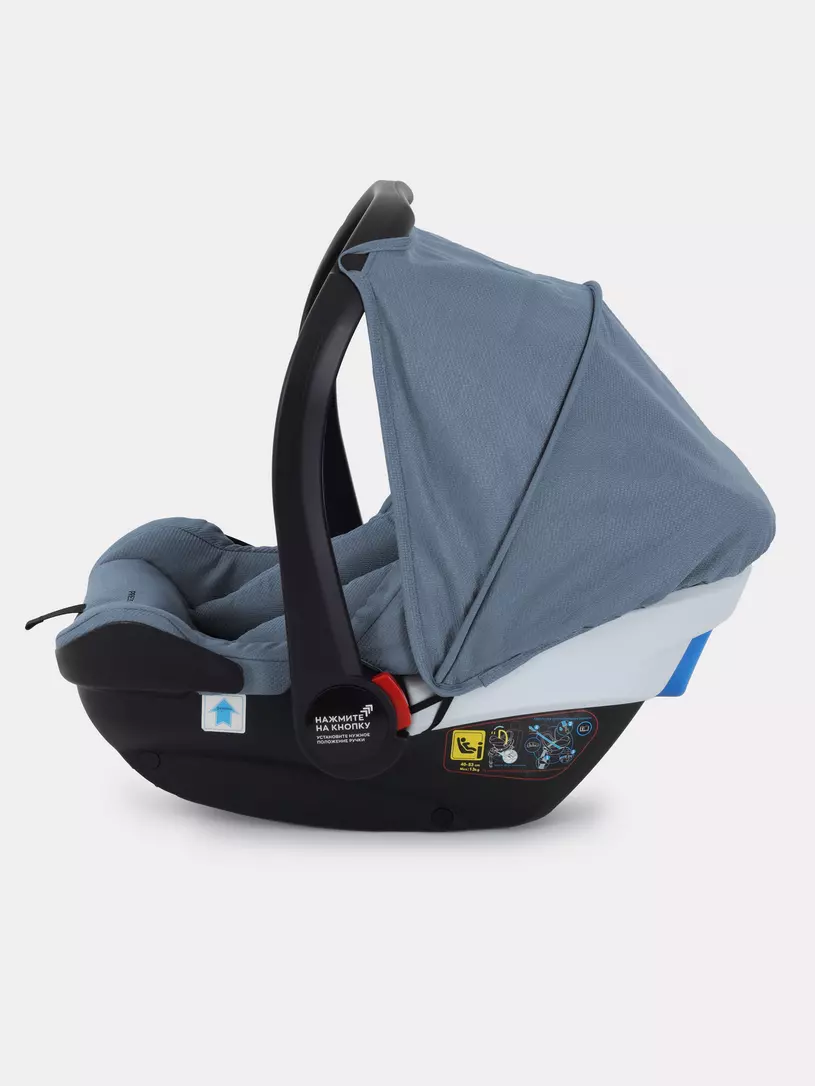 Коляска 3 в 1 Rant Basic Nexus Blue Mirage