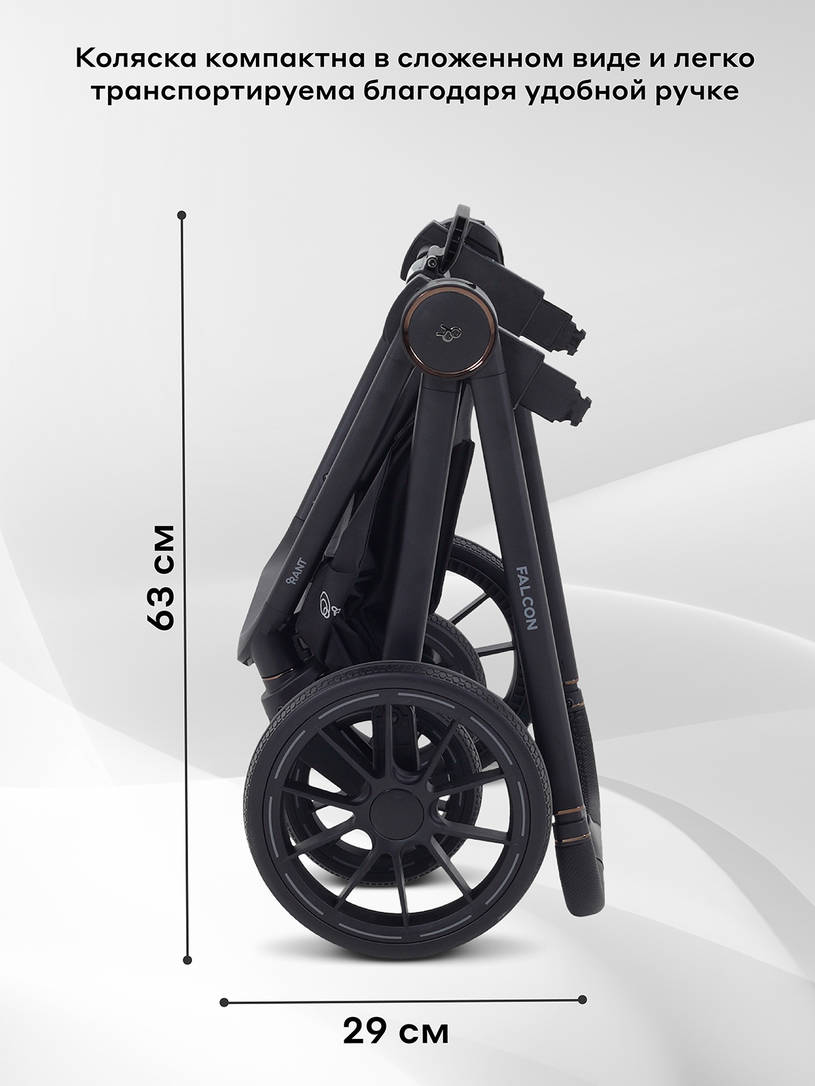 Коляска 2 в 1 Rant Falcon Neo Sage
