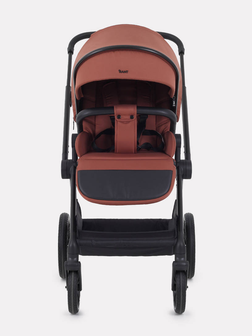 Коляска 2 в 1 Rant Moss Maroon brown