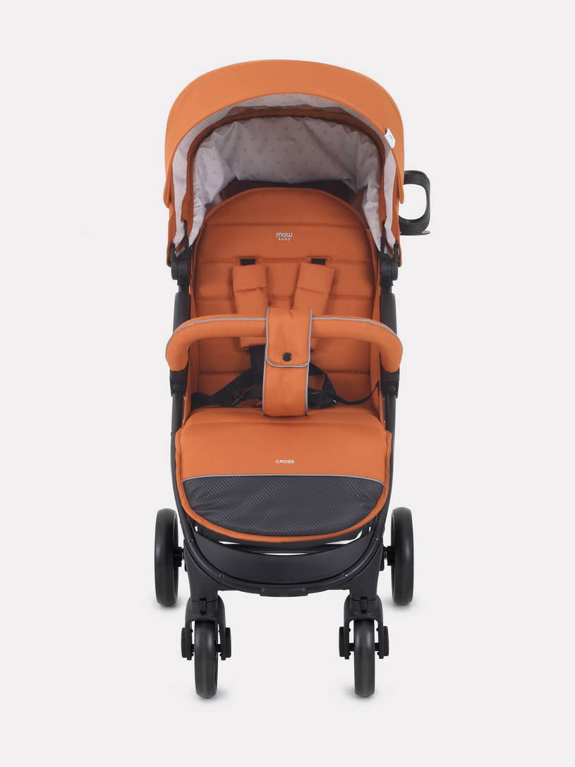 Коляска прогулочная Mowbaby Cross 2024 brown