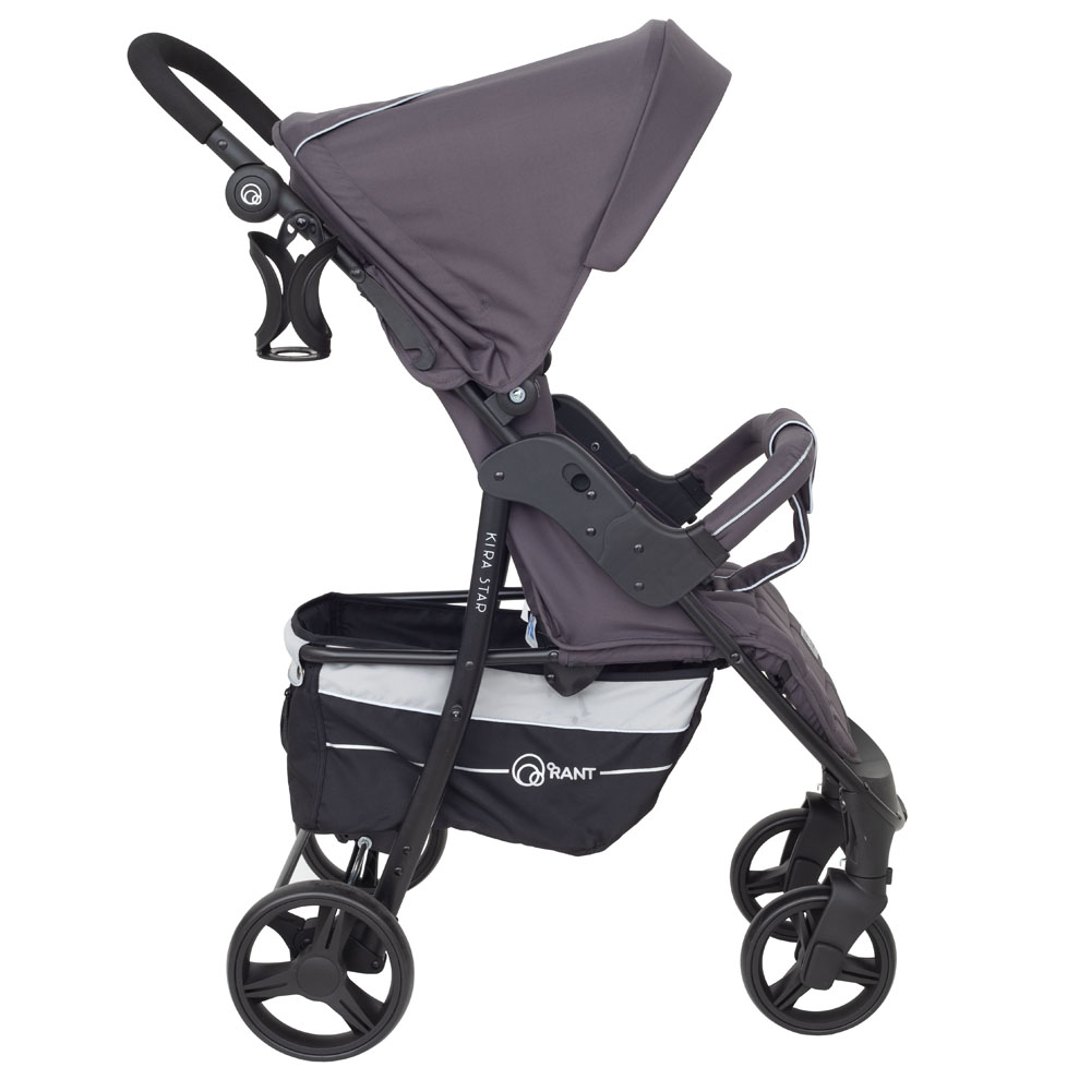 Коляска прогулочная Rant Kira Star Moon Grey. Цвет: Серый