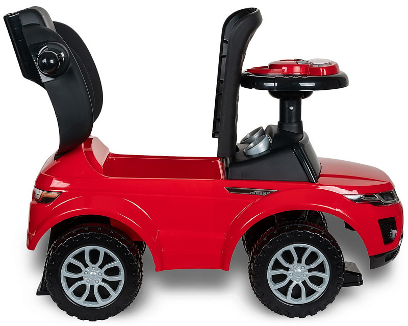 Каталка с ручкой Sevillababy Sport Car 3 в 1 614W красный