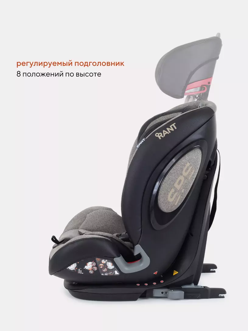 Автокресло Rant IQ isofix 1/2/3 (9-36 кг) Beige