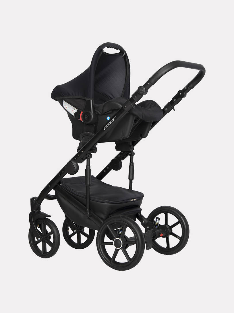 Коляска 3 в 1 Riko Basic Ozon Pastel 05, Оливковый