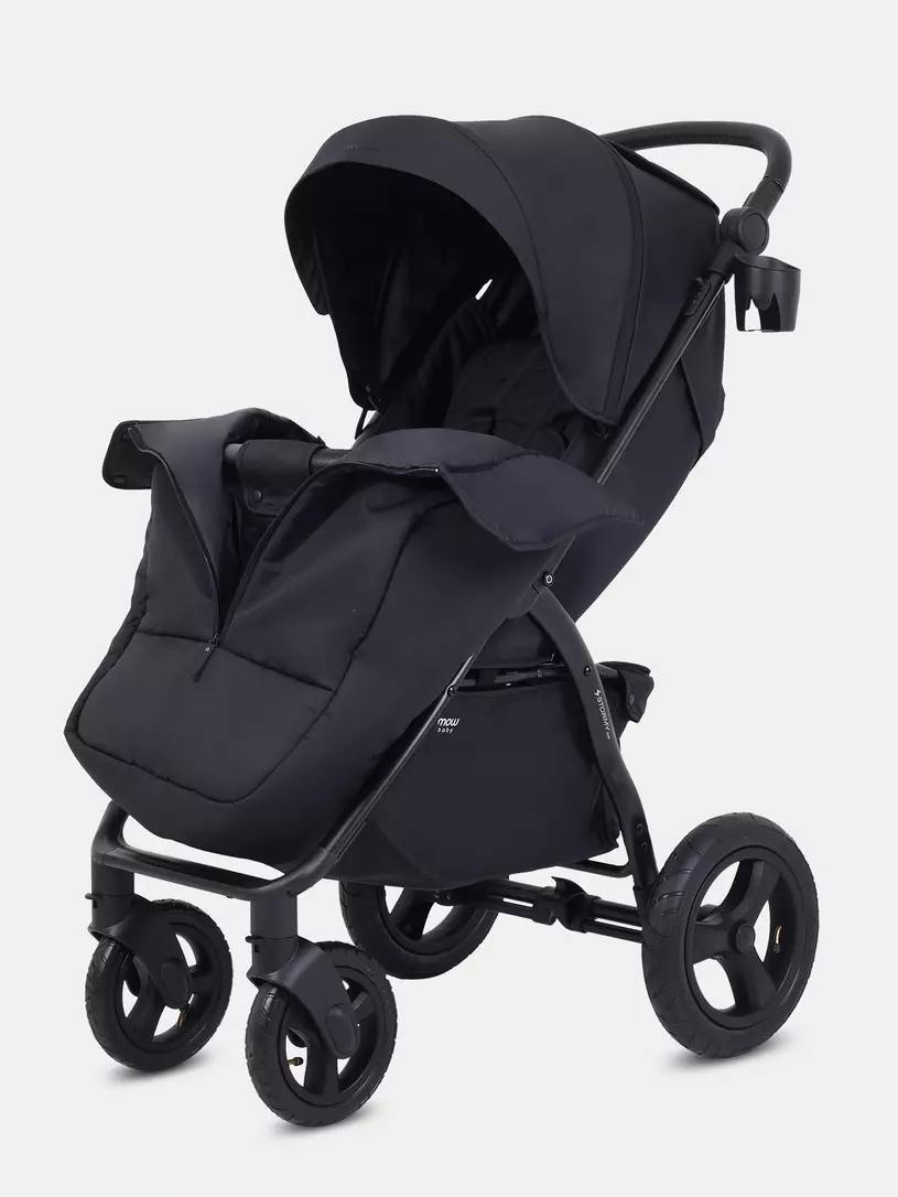 Коляска прогулочная Mowbaby Stormy Black