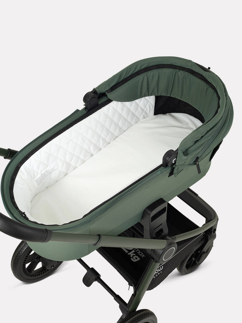 Коляска 3 в 1 Mowbaby Zoom PU Forest green