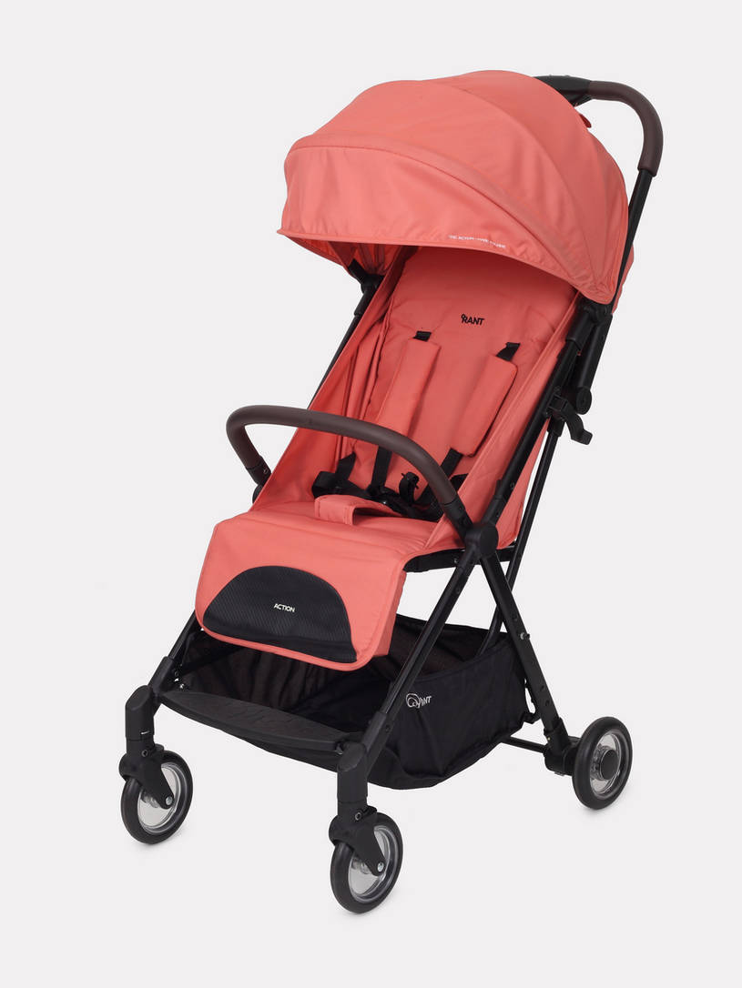 Коляска прогулочная Rant Action Cloud pink