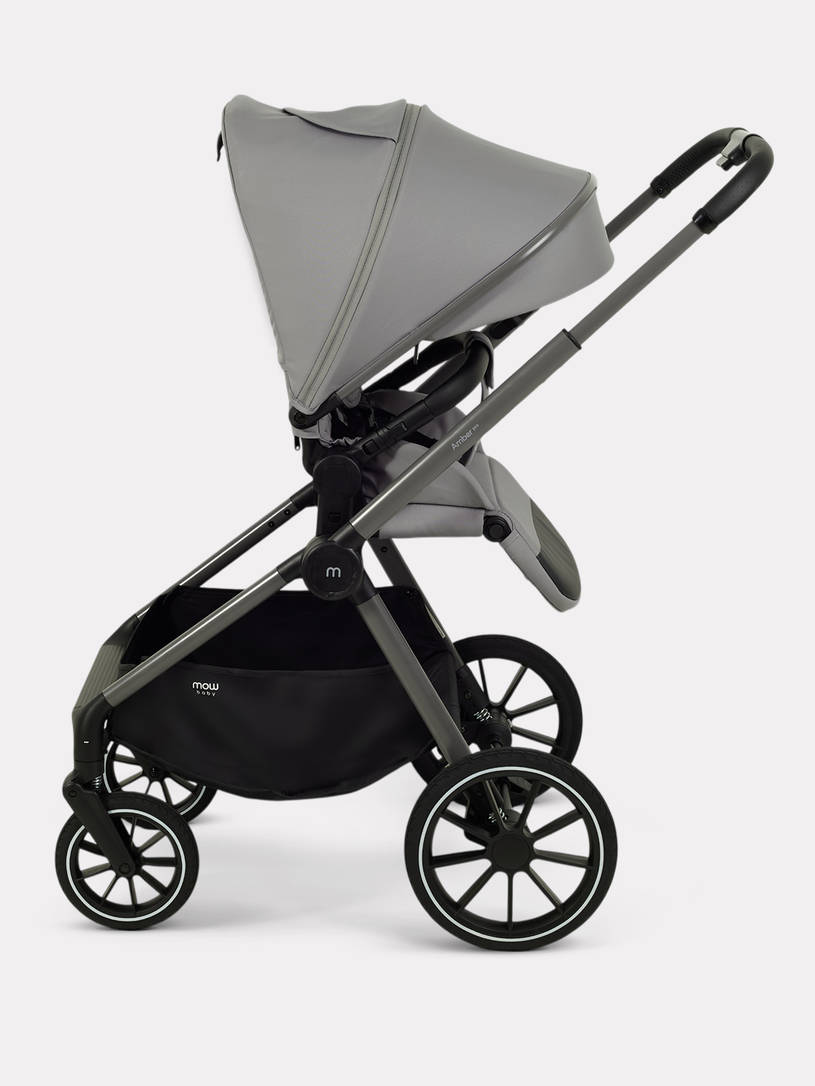 Коляска 2 в 1 Mowbaby Amber PRO Grey
