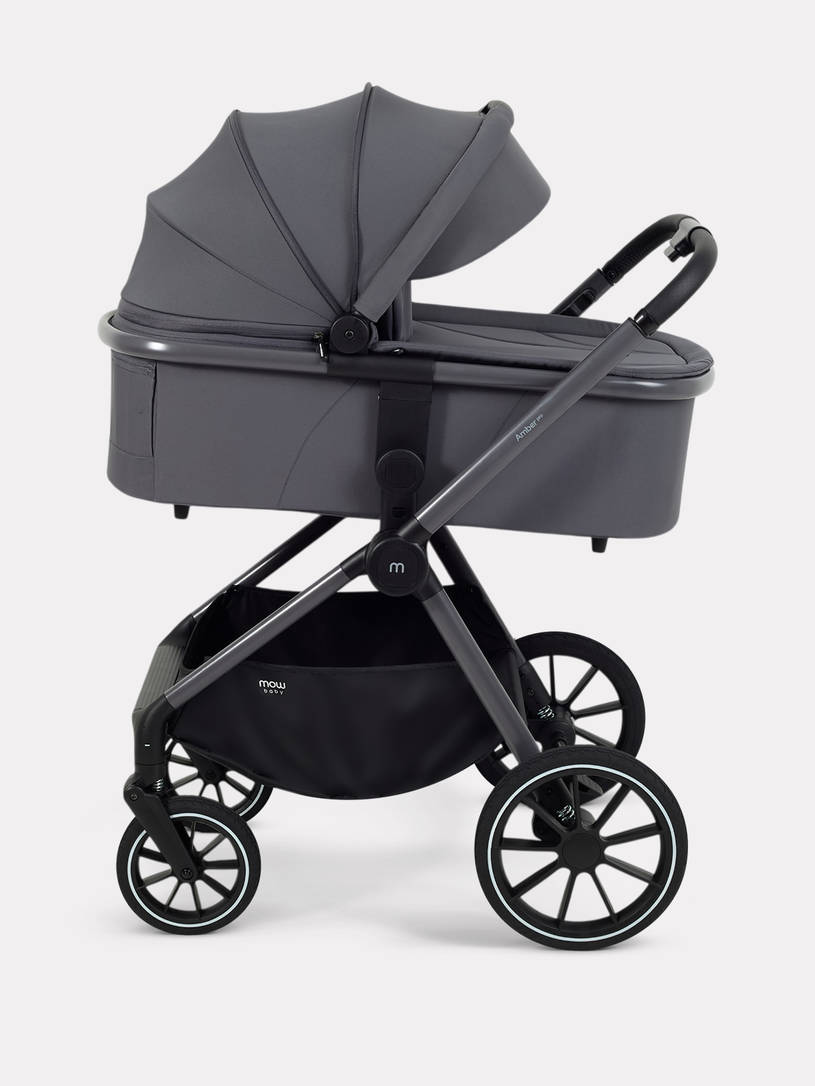 Коляска 2 в 1 Mowbaby Amber PRO Graphite
