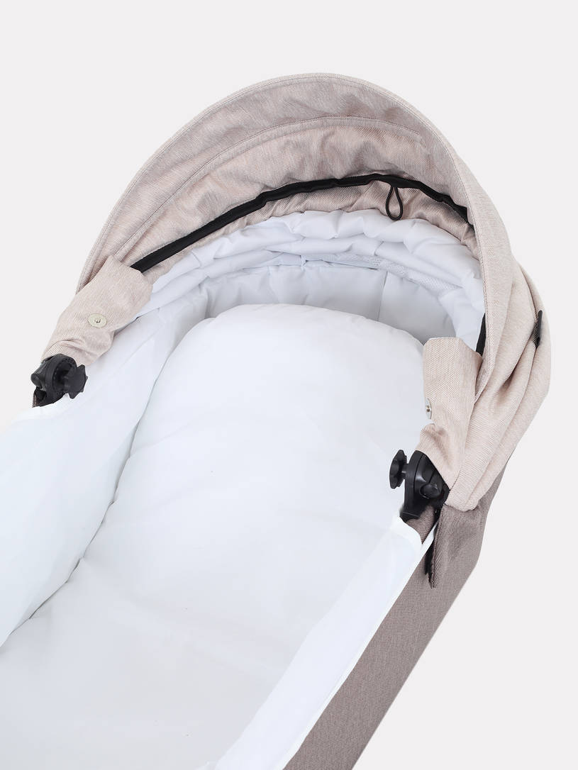 Коляска 2 в 1 Rant Dream 2024 09 коричневый-бежевый