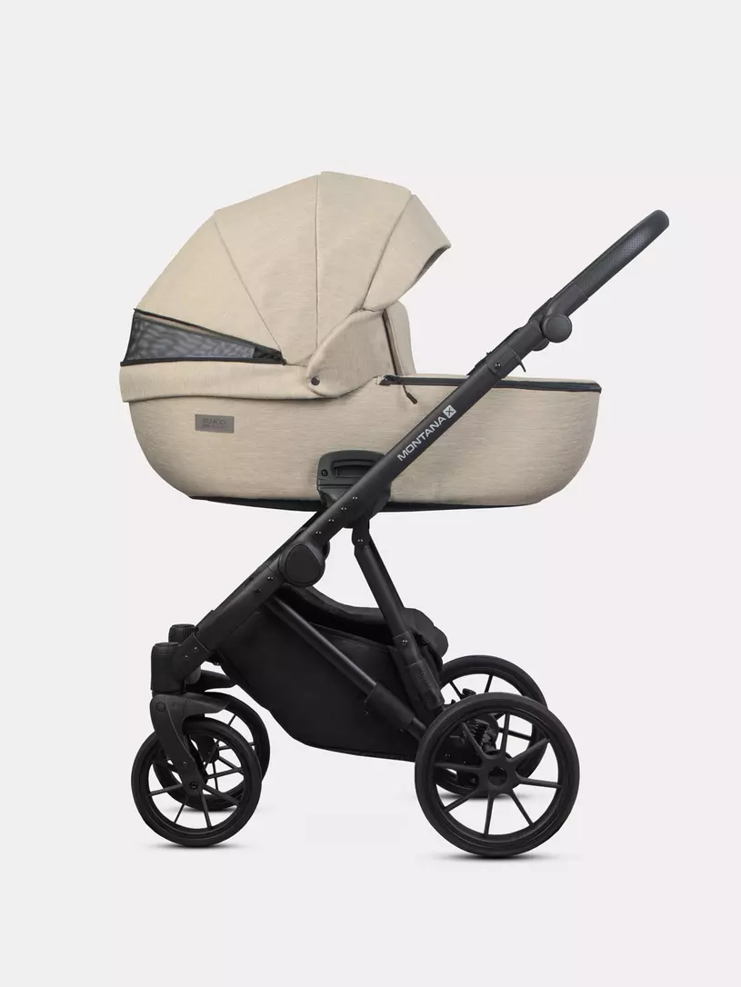 Коляска 2 в 1 Riko Basic Montana X 02 бежевый