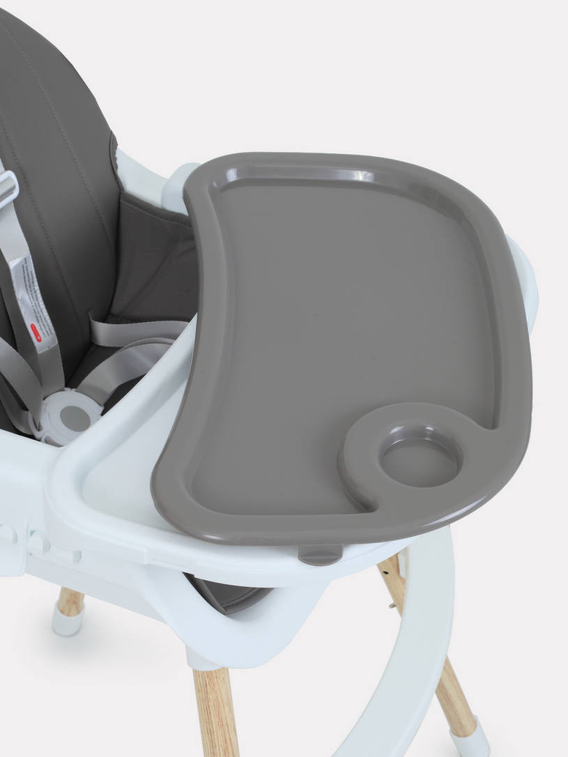 Стульчик для кормления Mowbaby Crispy grey