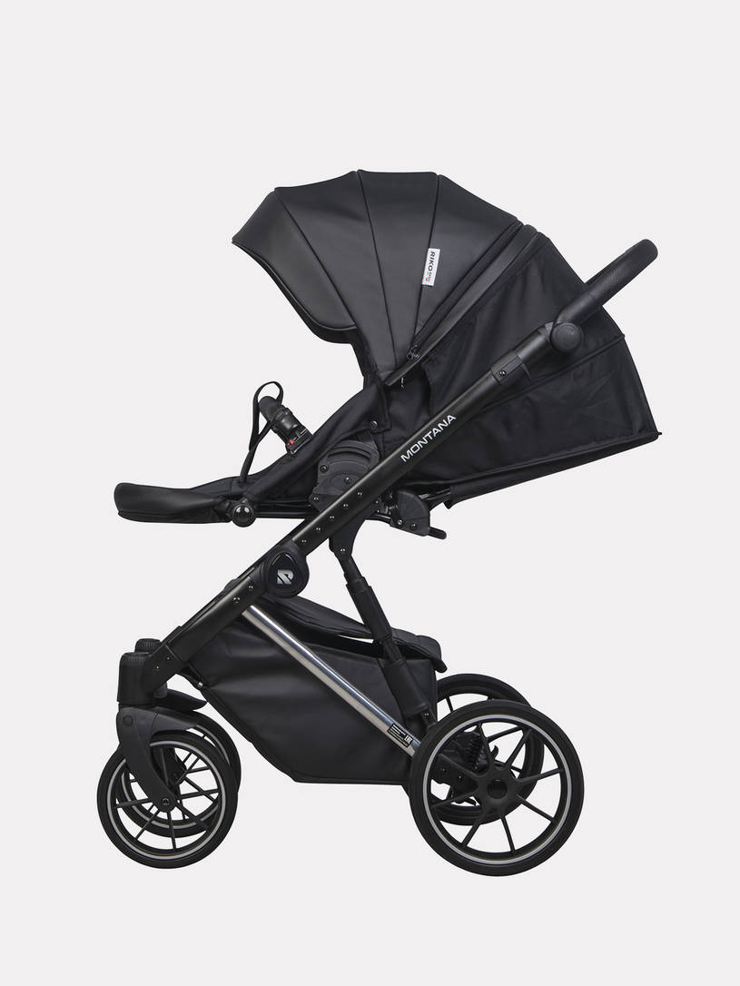Коляска 2 в 1 Riko Basic Montana Premium Silver 22