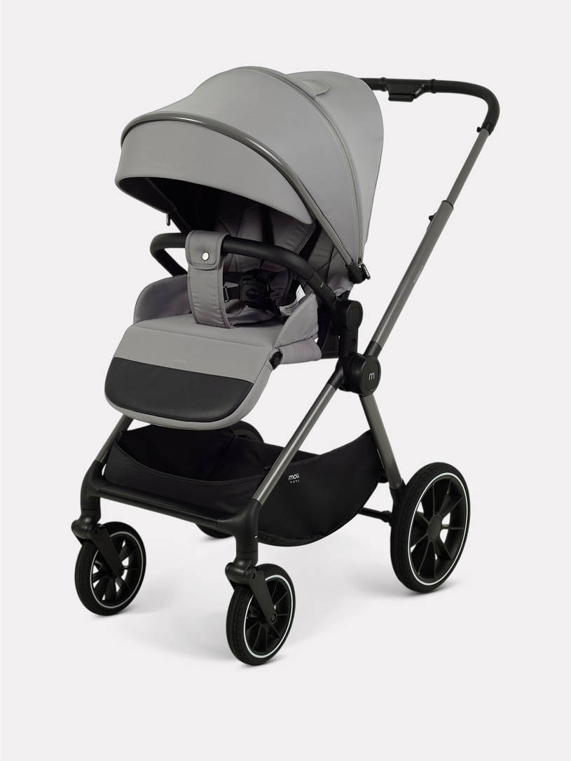 Коляска 2 в 1 Mowbaby Amber PRO Grey